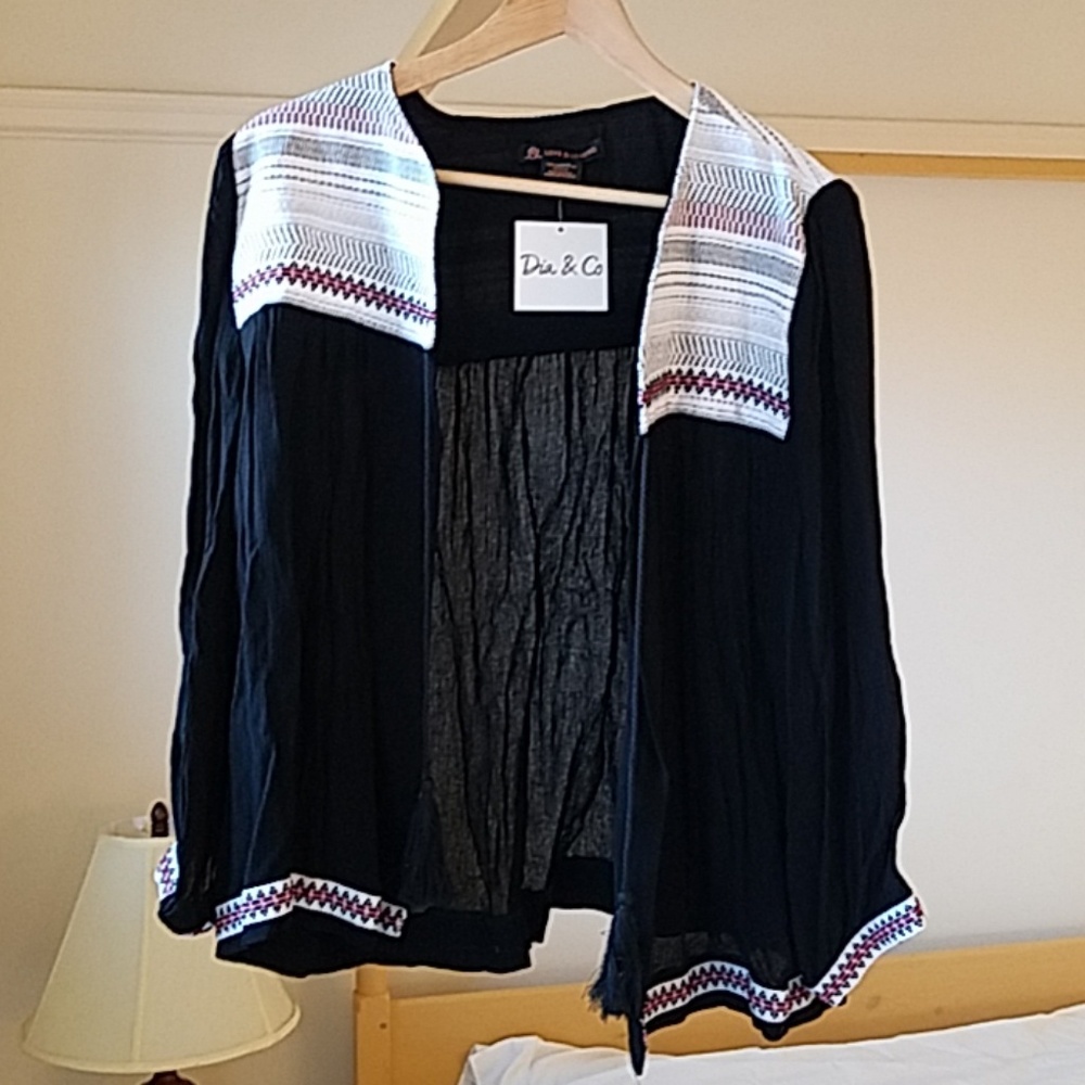 Jacket- style sweater